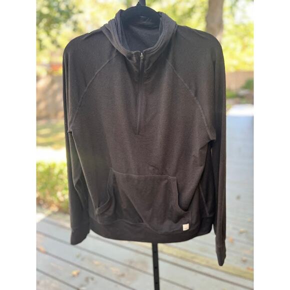 Vuori Men's Ponto Performance Half Zip Hoodie Size Small EUC DreamKnit Hoodie - Picture 5 of 11